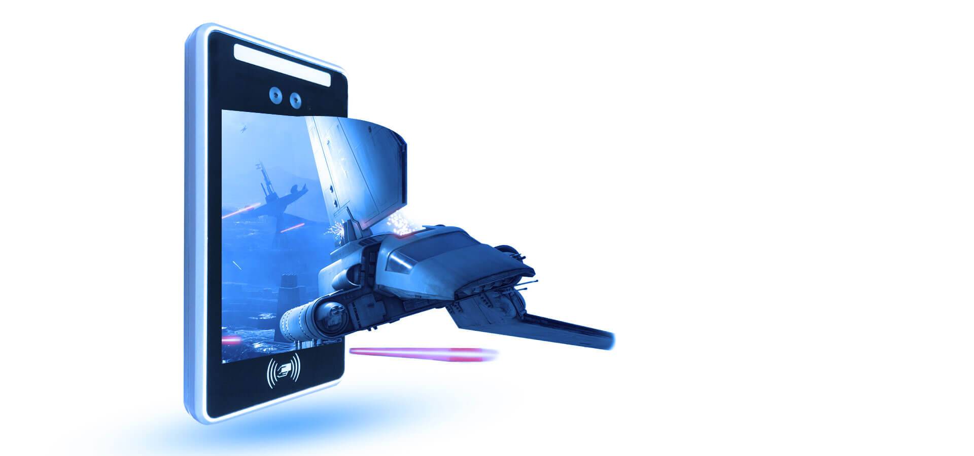 掛式人臉識別-8寸刷卡門禁一體機_09.jpg 人證核驗終端圖8