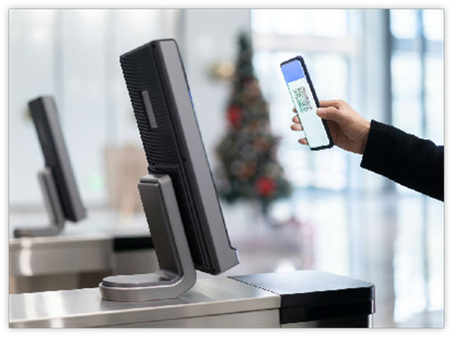 二維碼識別通行